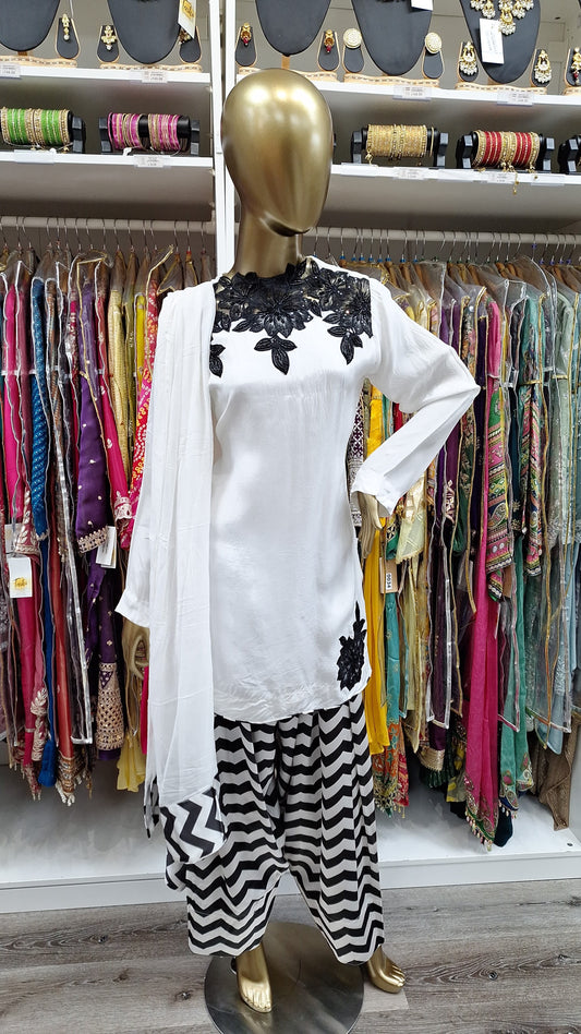 Monochrome Farshi Co‑ord
