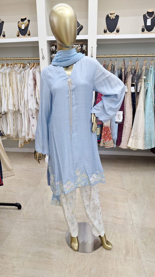 Serene in Sky Blue
